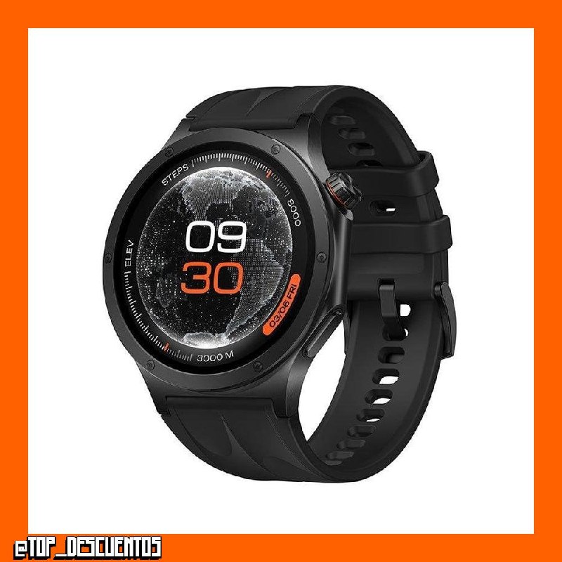 OnePlus Watch 4 Bluetooth NFC OLED Negro Correa M Resistencia Agua 5ATM+IP68 SpO2 Pulsómetro