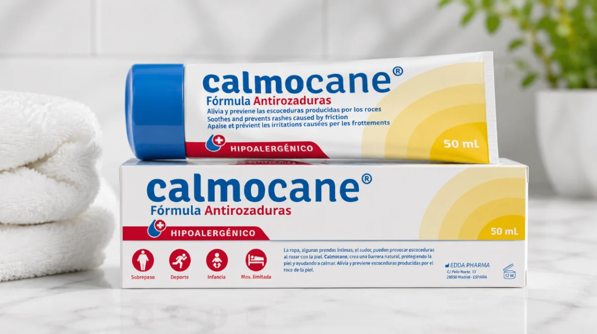 Crema antirozaduras Calmocane de 50 ml por sólo 7,25€ (-27%)