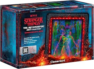 Clementoni - Puzzle Stranger Things - The DEMOGORGON'S Hunt, con luz LED: Rompec