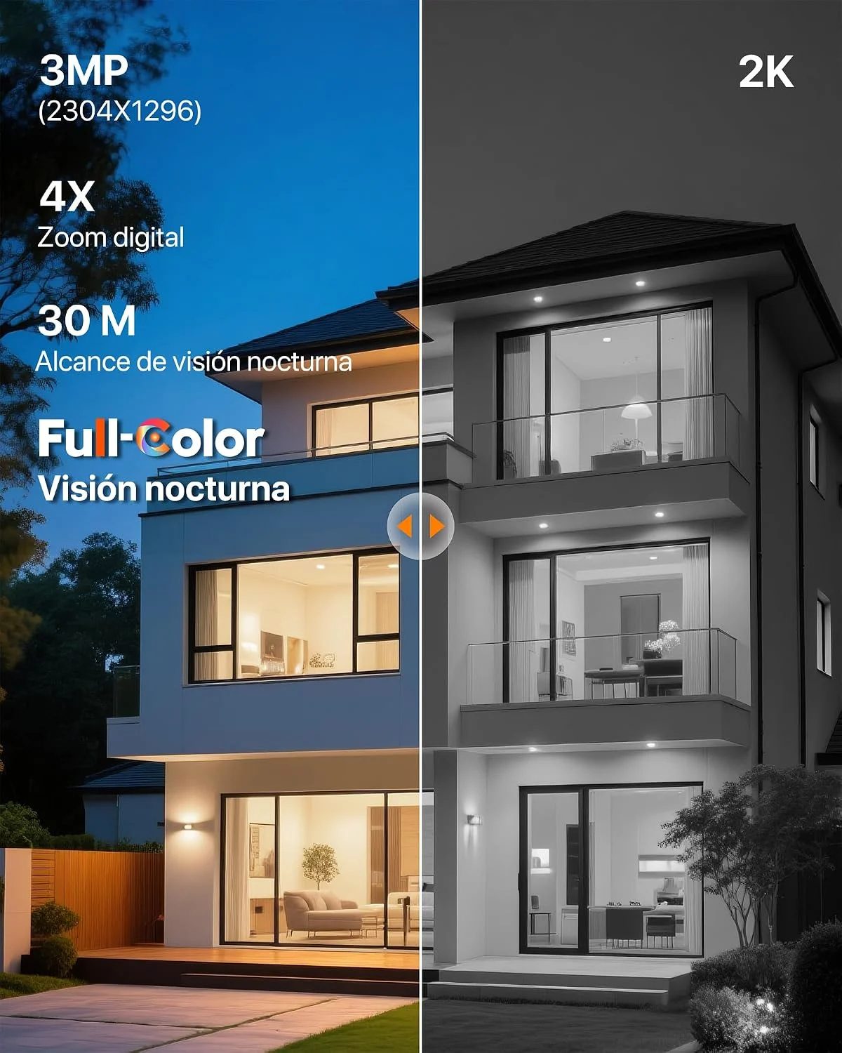 Tenda Cámara Vigilancia WiFi Exterior 6MP CH9 por 48,99€ en Amazon