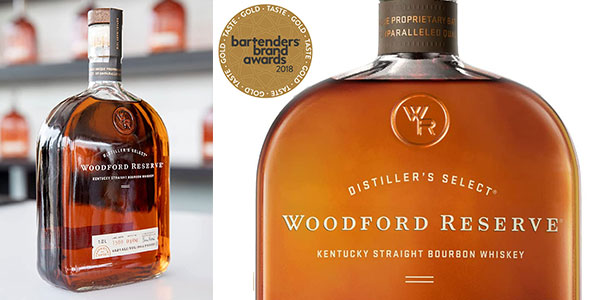 Whiskey Bourbon Woodford Reserve de 700 ml por sólo 28,49€ (-18%)
