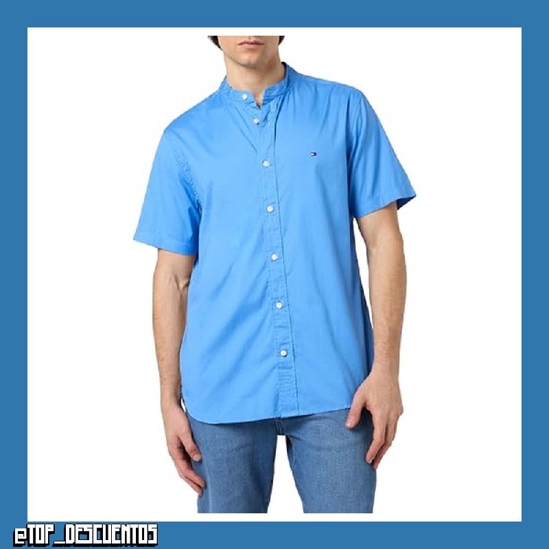 Tommy Hilfiger Camisa de Manga Corta para Hombre