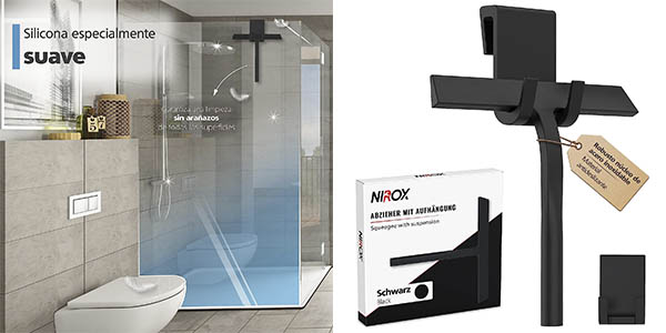 Rasqueta limpiacristales Nirox por sólo 14,36€ (15% de descuento)