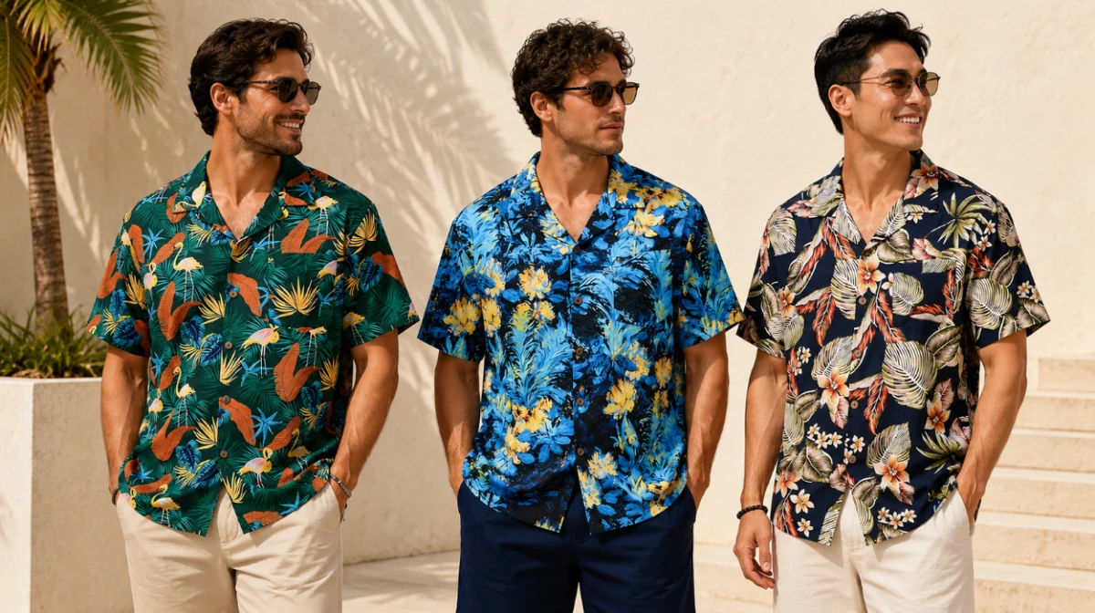 Estilo tropical en tu looks con estas camisas hawaianas de manga corta por sólo 14,23€ en varios modelos (-29%)