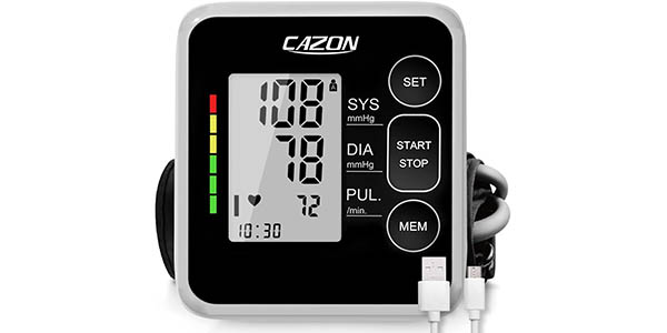 Chollazo Tensiómetro de brazo digital CAZON por sólo 17,08€ (-19%)