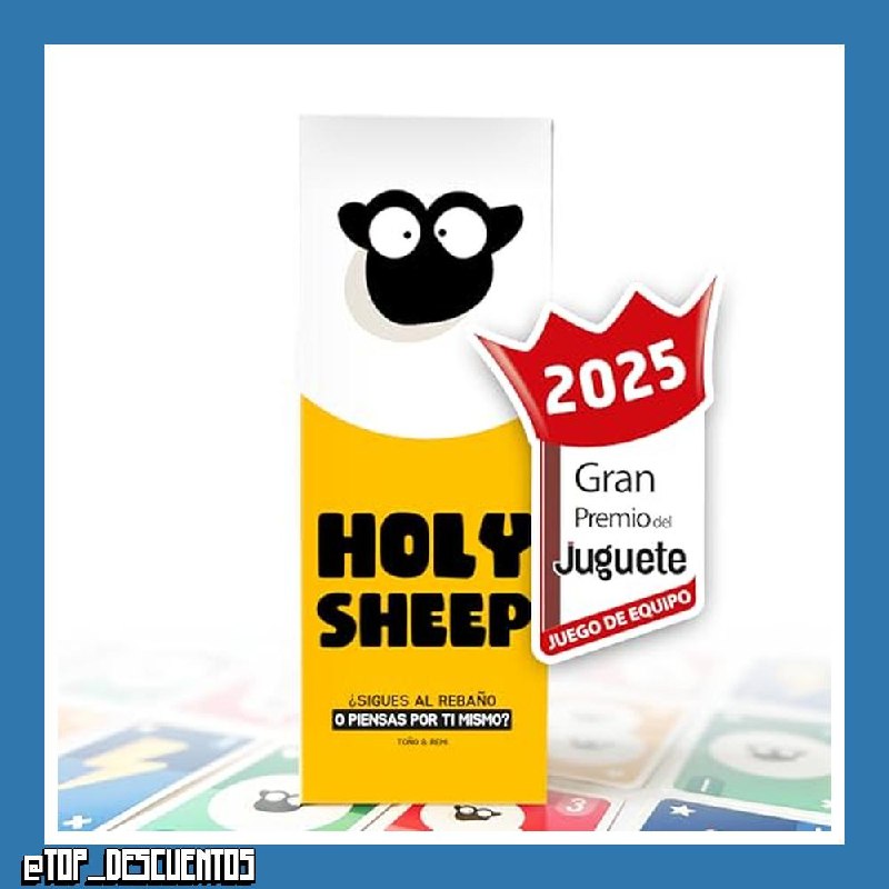 Holy Sheep - Juego de Mesa Familia y Amigos | de los Creadores de Quickstop