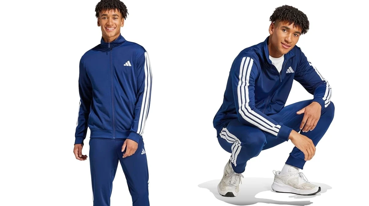 Amazon rebaja MUCHÍSIMO el chándal Adidas de punto suave ideal para diario y fin de semana en talla alta