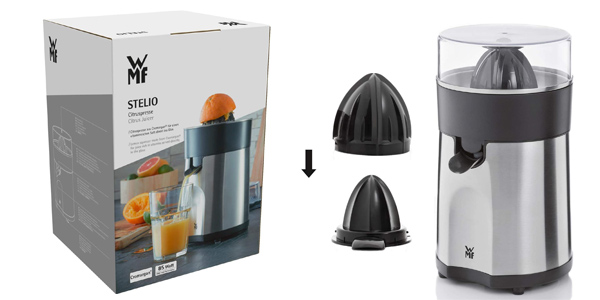 Exprimidor eléctrico WMF Stelio de 85W con 2 conos intercambiables por sólo 48,49€ con envío gratis (-45%)