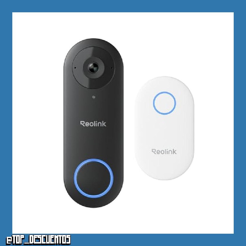 Reolink Timbre inalámbrico Exterior PoE 2K+, Video Doorbell PoE