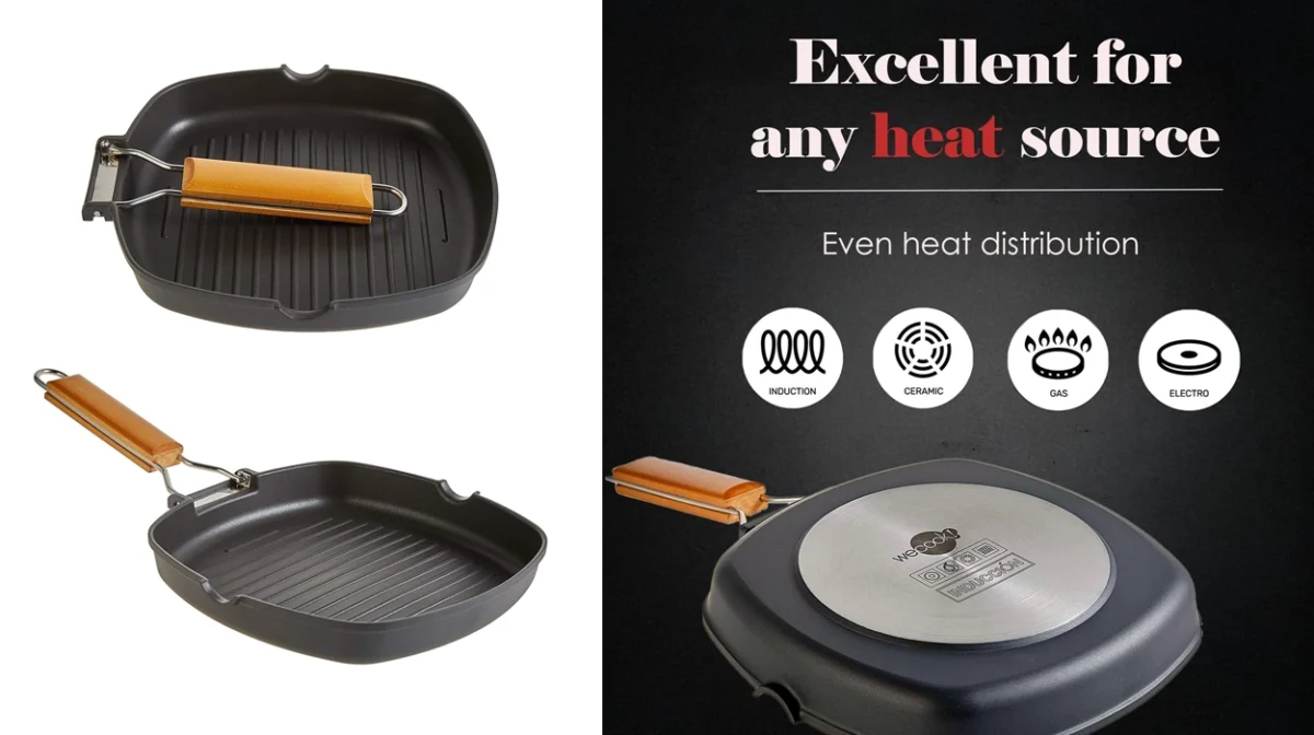 Grill asador Wecook! Ecostone de 20 x 20 cm por sólo 17,26€ (-13%)