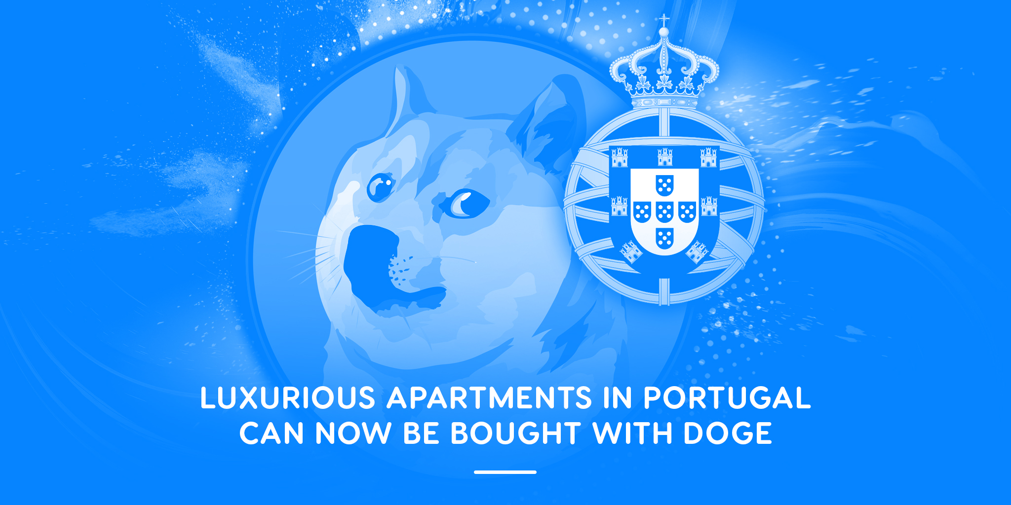 Luxuswohnungen in Portugal können jetzt mit DOGE gekauft werden