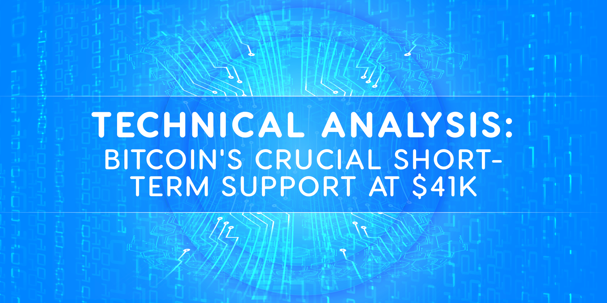 Technische analyse: Bitcoin's cruciale short-term support op $41k