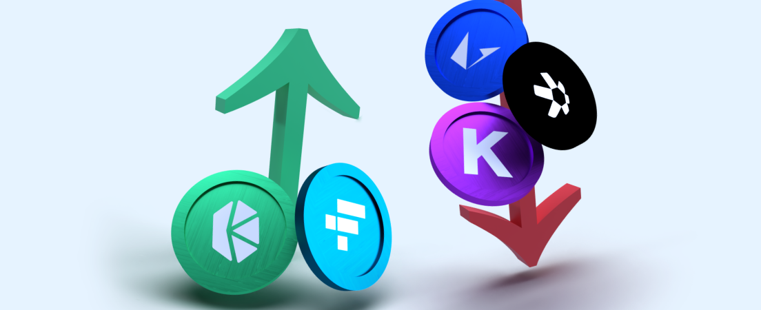 January‘s best and worst performing cryptocurrencies