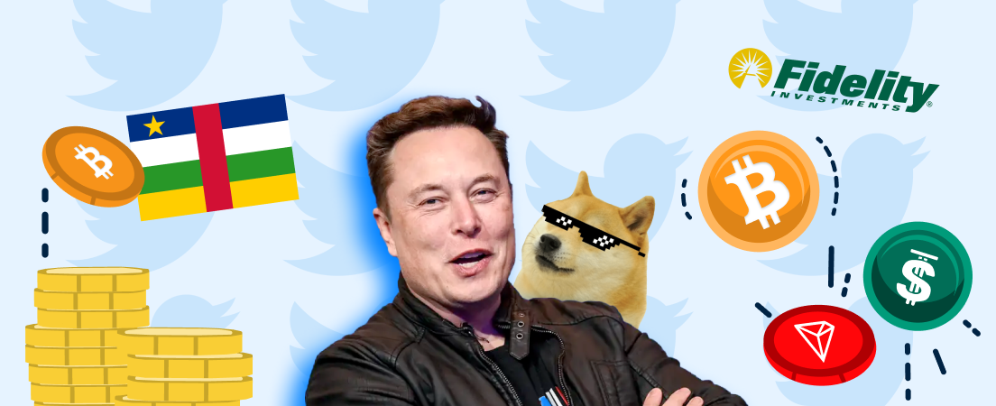 Wekelijks nieuwsoverzicht: Dogecoin stijgt na overname Twitter door Elon Musk