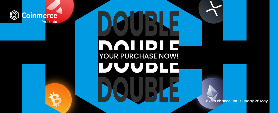 This weekend only: double your purchase!