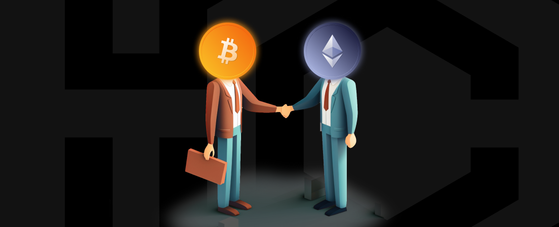 Ethereum volgt goede koers van Bitcoin