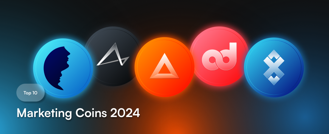 Top 10 Marketing Coins 2024