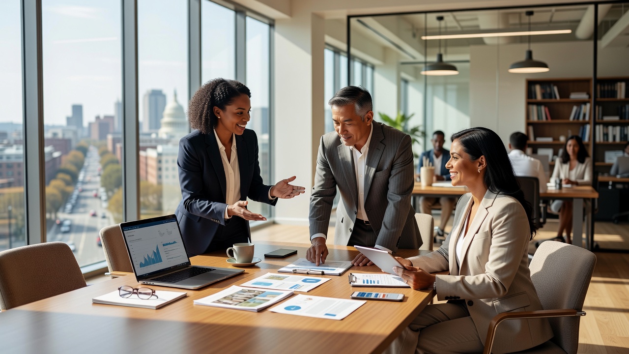 Editorial image illustrating Beyond the Fee Split: How Brokerage Services Enable Agent Growth in the DMV