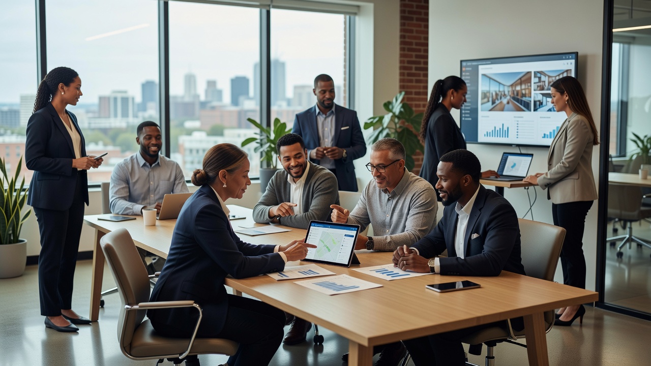 Editorial image illustrating Building a Sustainable Real Estate Career: How Support, Technology, and Commission Structure Work Together