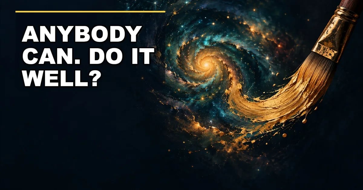 Anybody Can Use AI. Doing It Well Is the Point. preview image