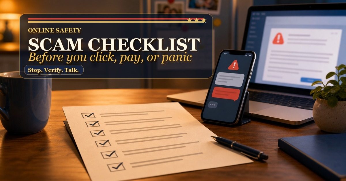 Scammers don't break in. The log in!