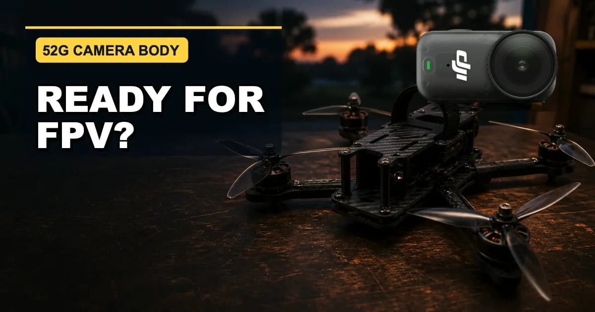 FPV camera fit scorecard with seven checks for mounted weight, retention, flight feel, heat, jello, footage value, and between-pack workflow.