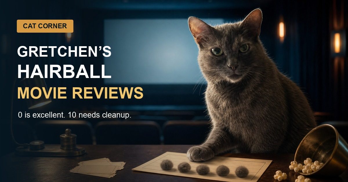 Gretchen's hairball scale, from zero to ten hairballs