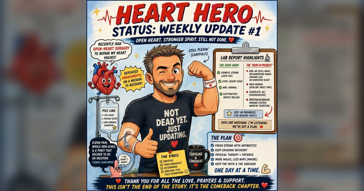 Heart Hero Status: My First Weekly Recovery Update preview image