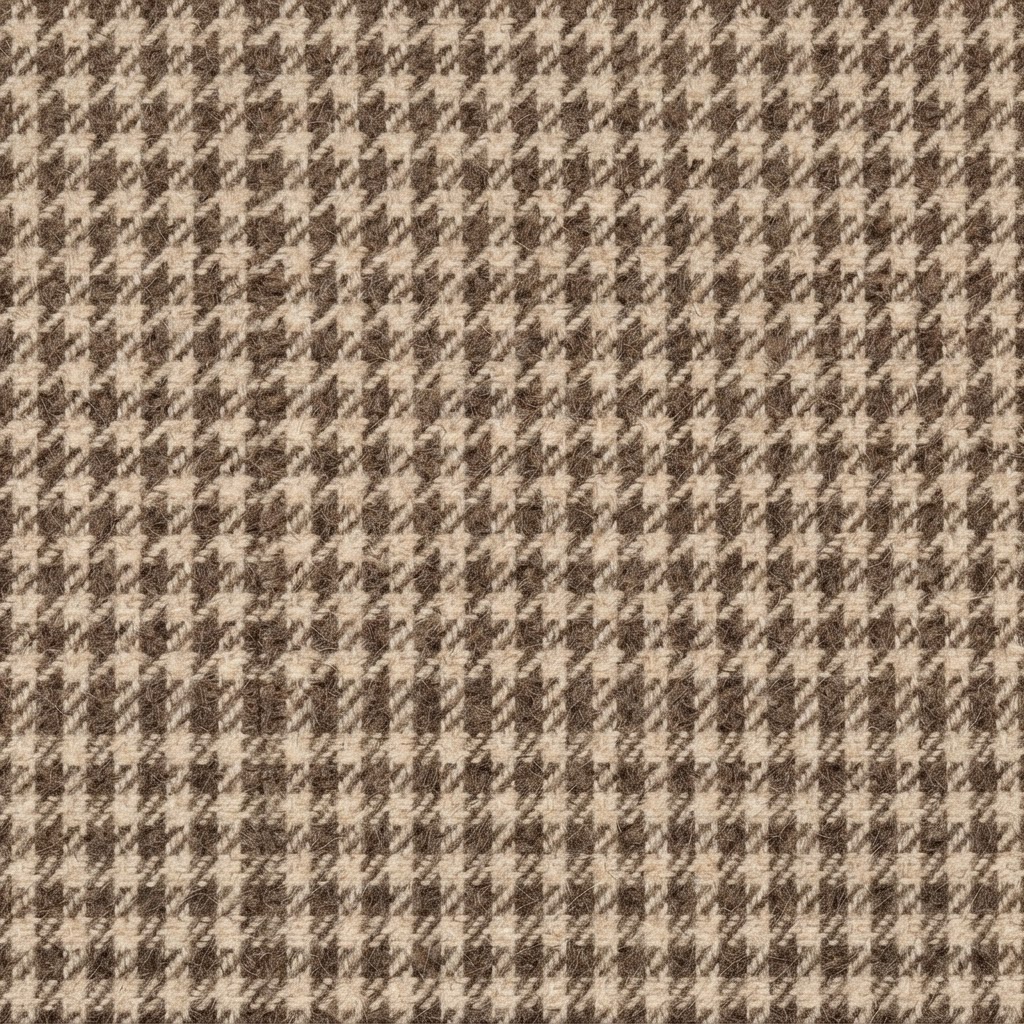 Brown Cream Houndstooth background preview
