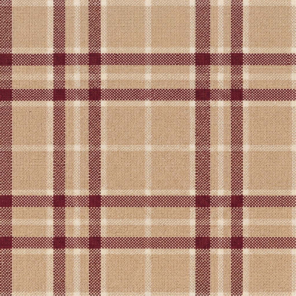 Burgundy Tan Windowpane Plaid background preview