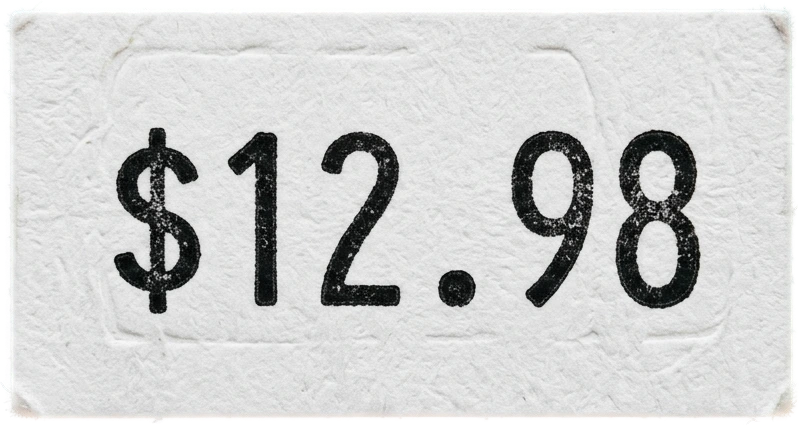 Price tag sticker preview