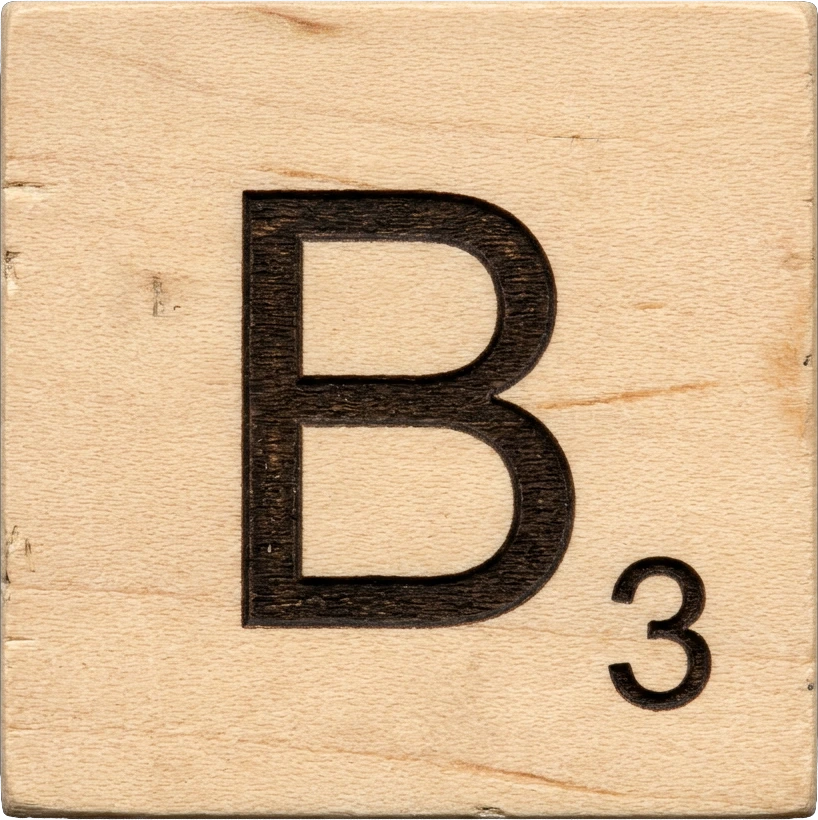 Wooden Tile B sticker preview