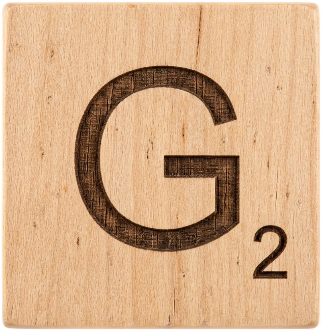 Wooden Tile G object preview