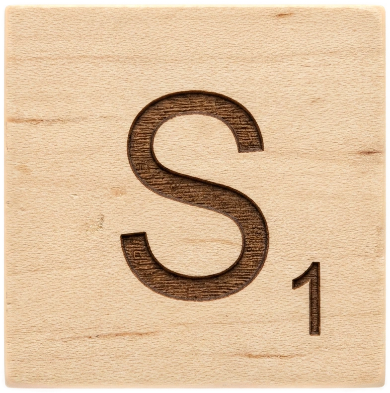 Wooden Tile S sticker preview
