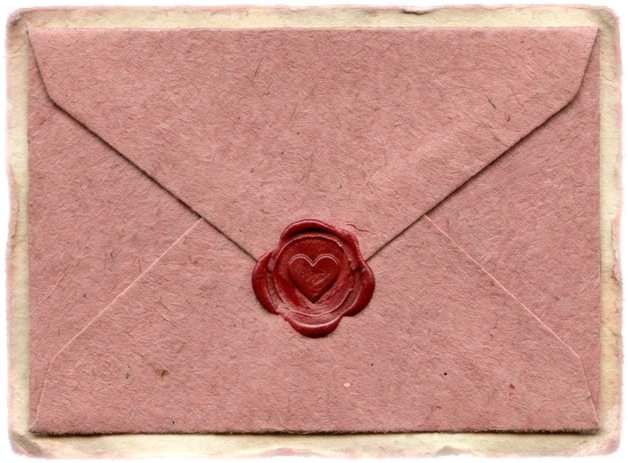 Vintage Envelope Sticker object preview