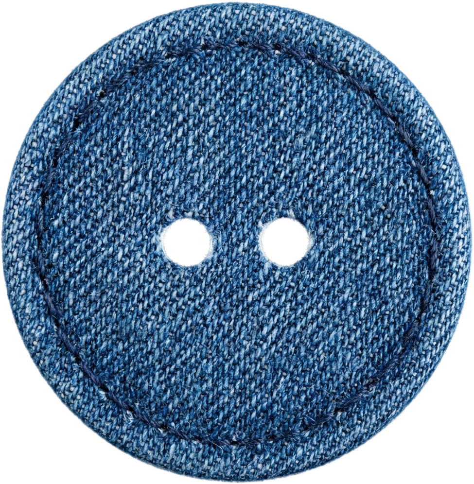 Denim Button Image sticker preview