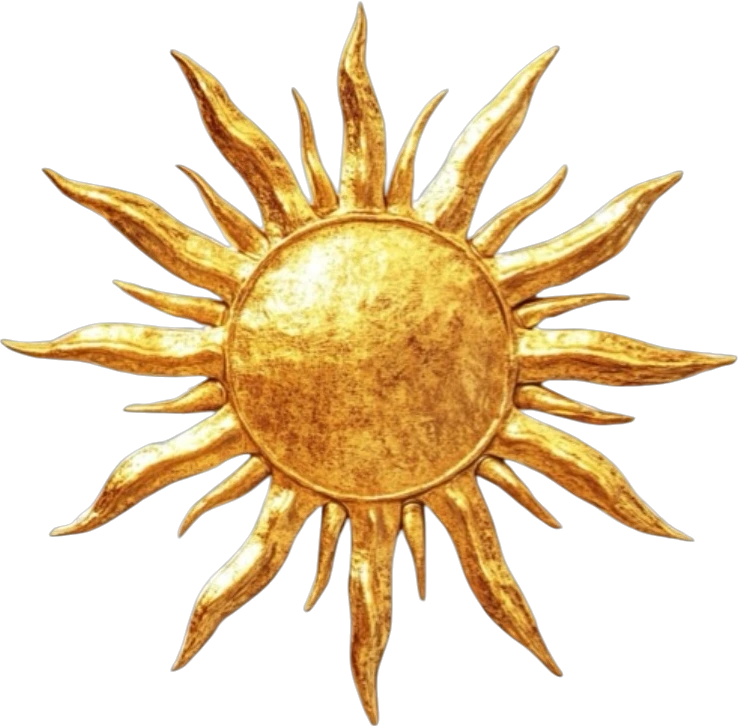 Sun sticker preview