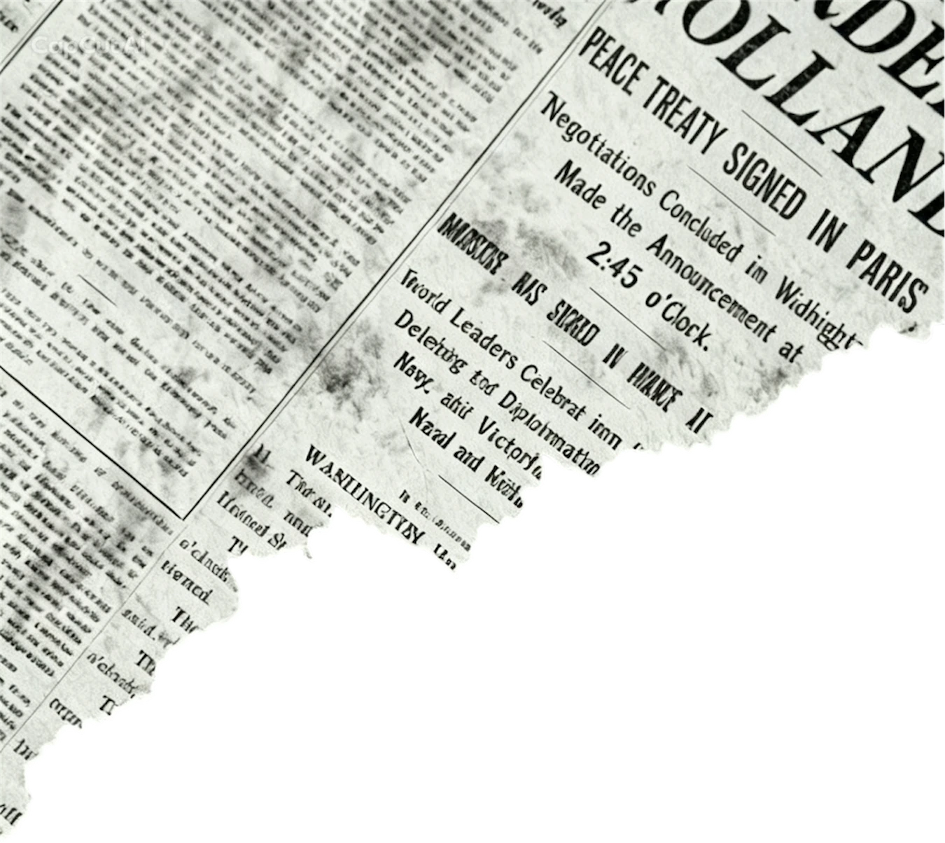 Newspaper sticker preview