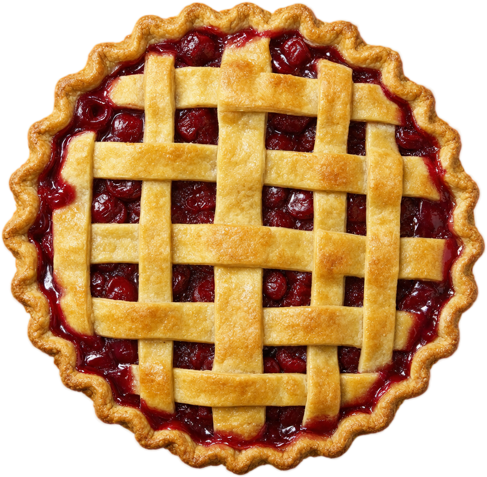 Lattice Top Cherry Pie object preview