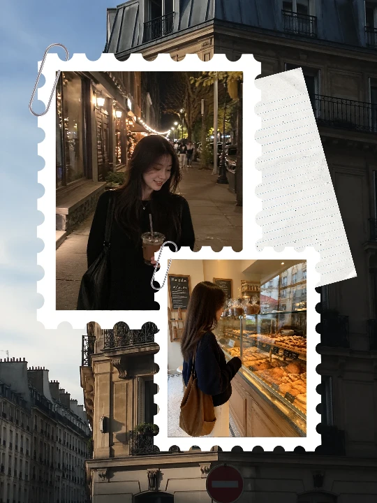 Shopping spree collage template preview