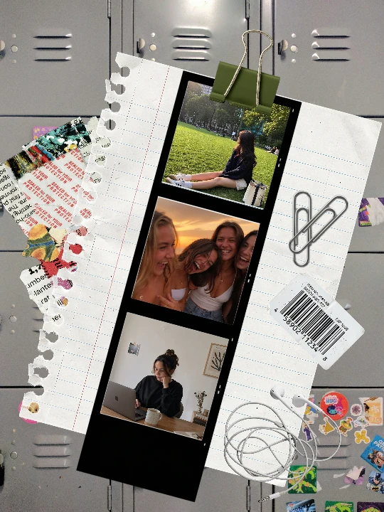 Life collage template preview