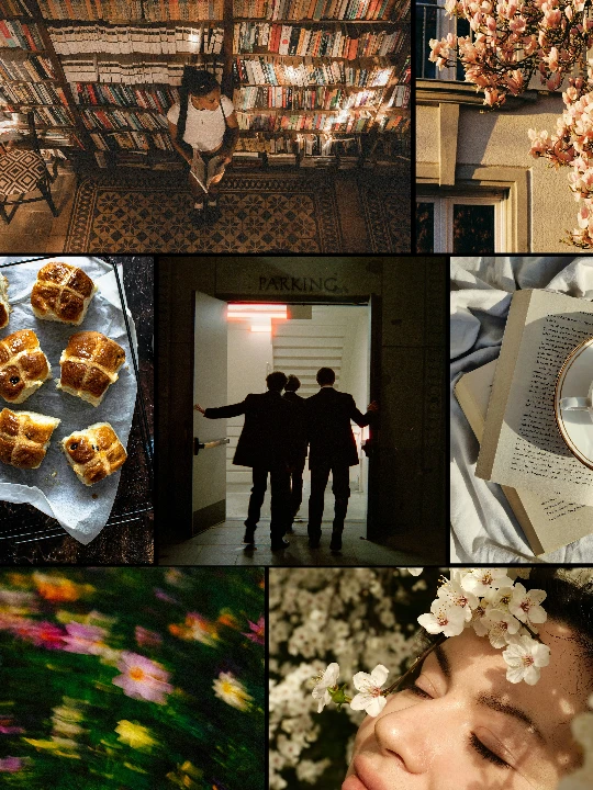 My story collage template preview