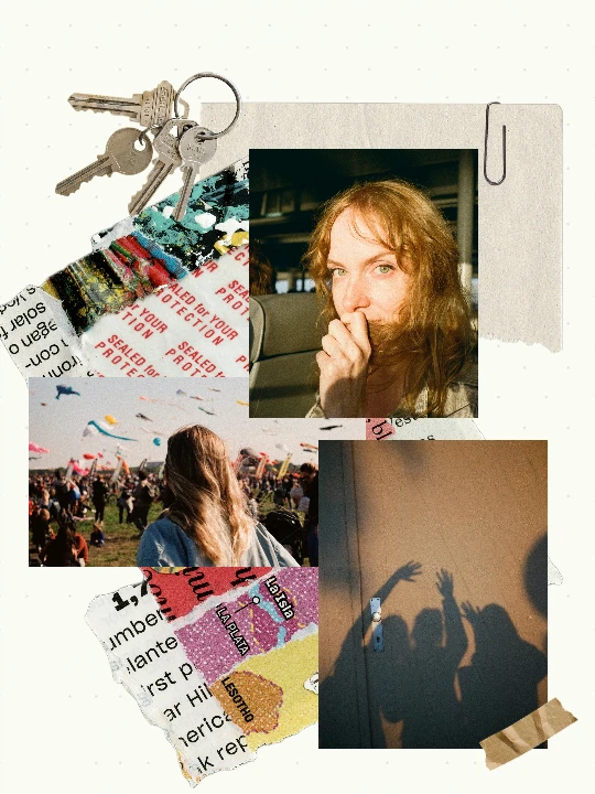 Archive collage template preview