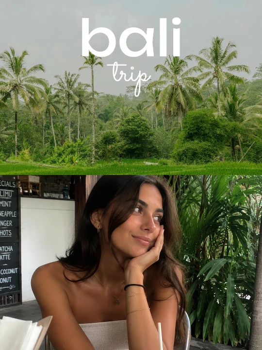 Trip collage template preview