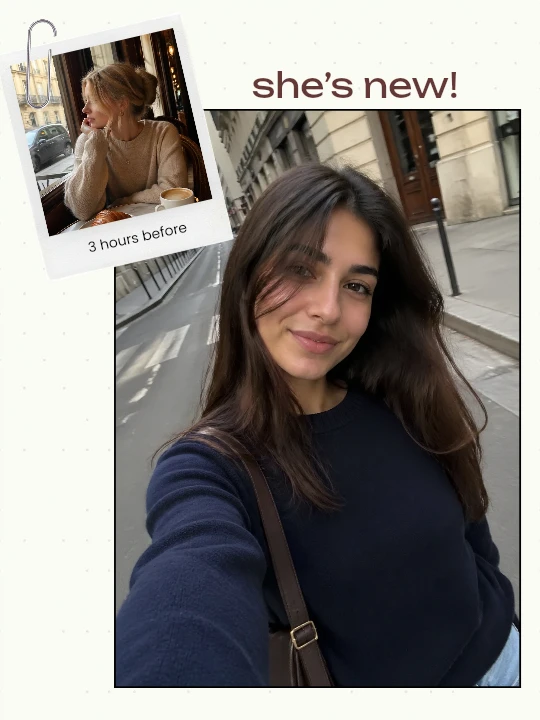 Portfolio collage template preview
