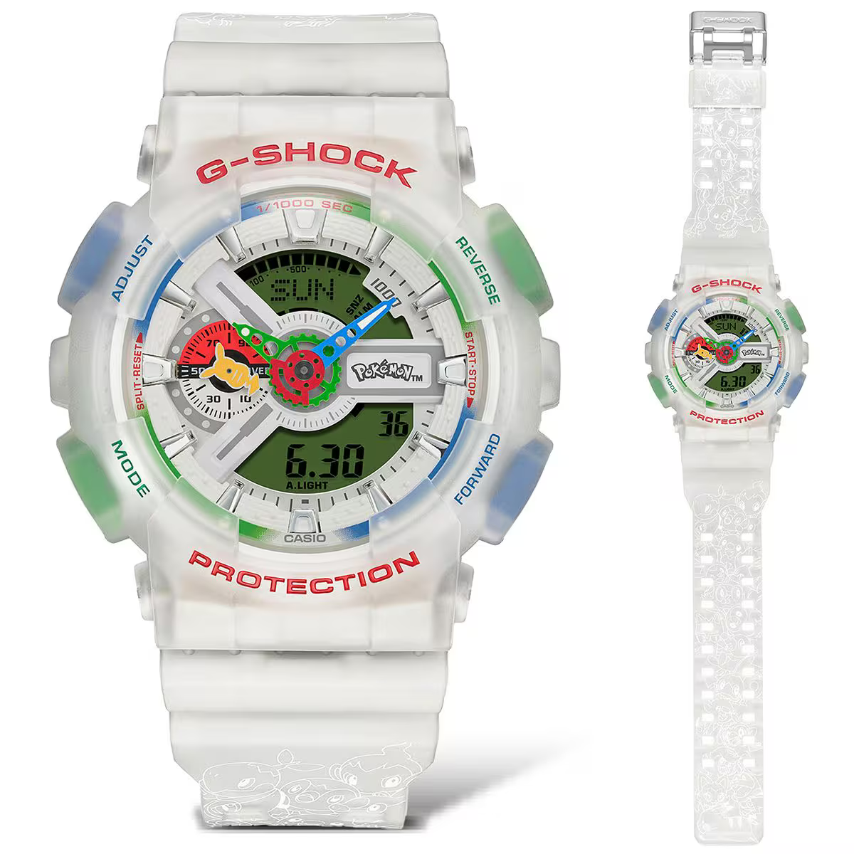 G-SHOCK × Pokémon 30th watch GA-110PKM-7AJR thumbnail 3