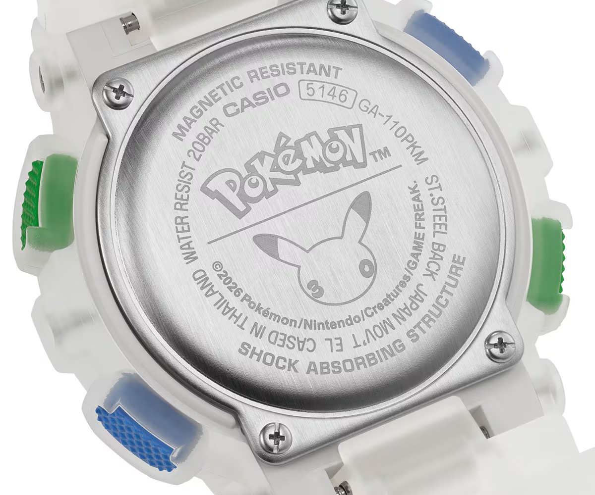 G-SHOCK × Pokémon 30th watch GA-110PKM-7AJR thumbnail 5