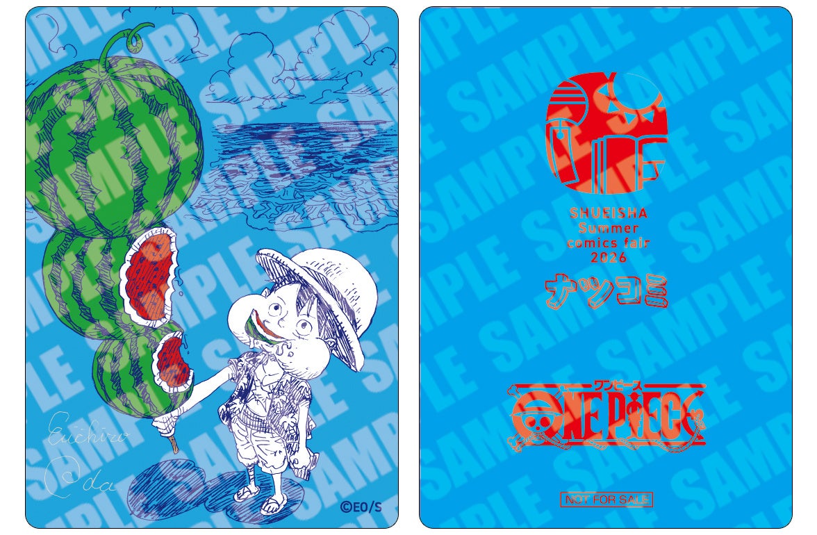 Natsucomi 2026 ONE PIECE LUFFY Metal Promo Card — 1 / 1