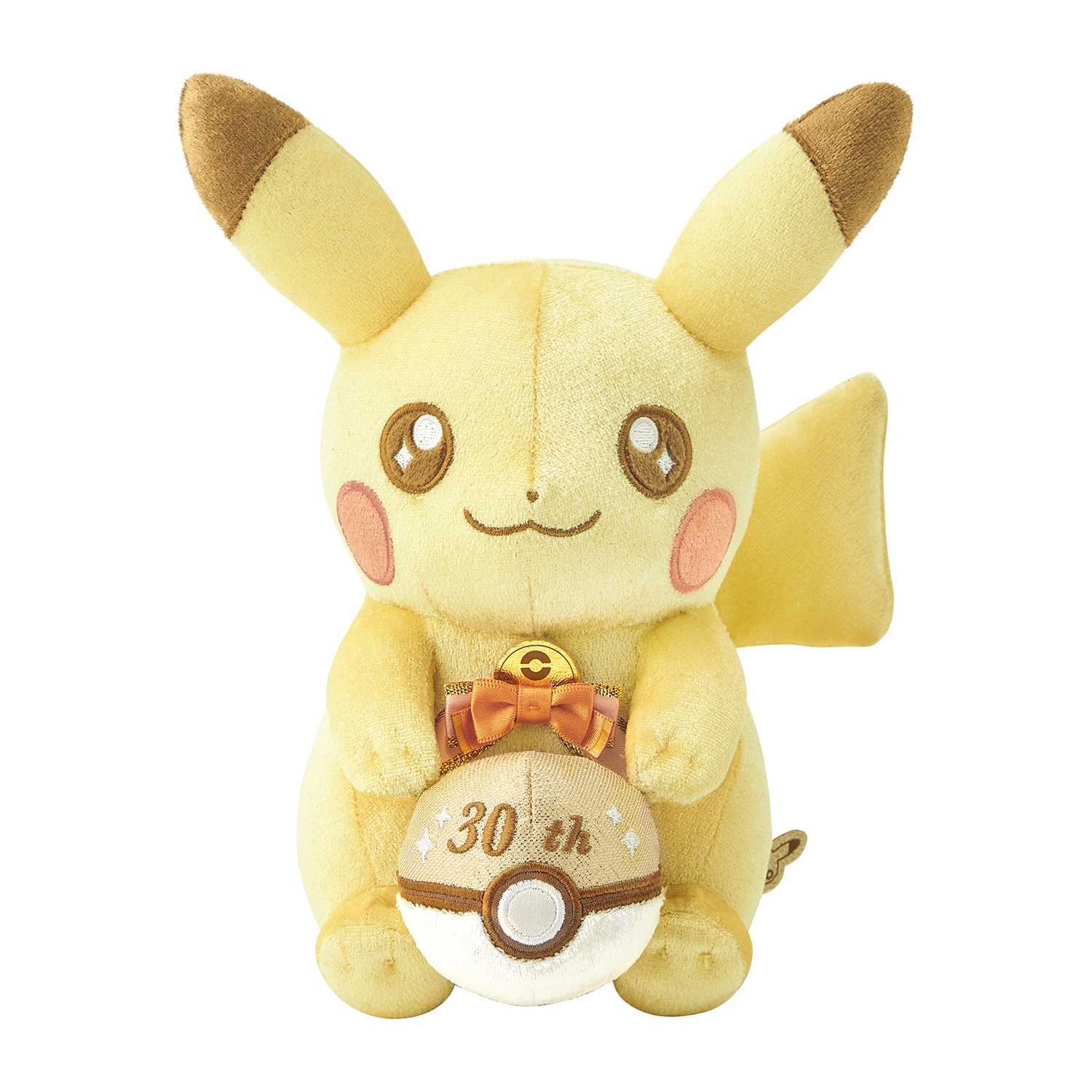 Pikachu Plush 30th Anniversary version