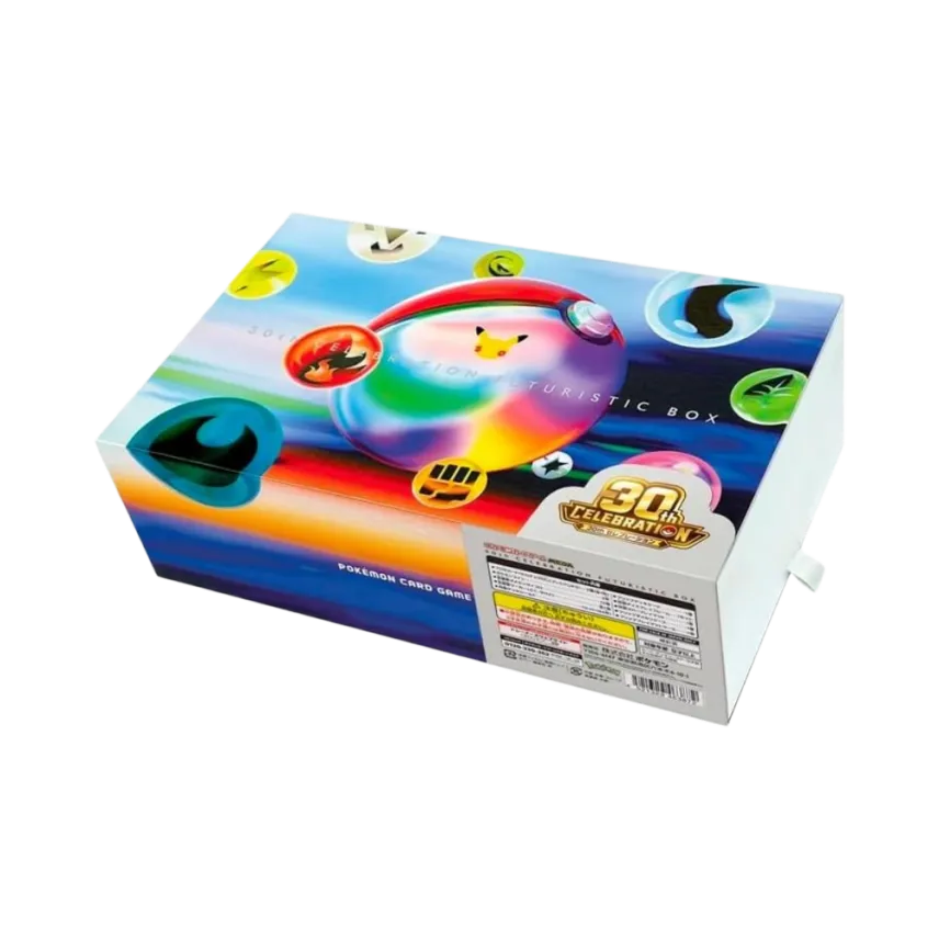 Pokemon Card Game MEGA Special Box "30th CELEBRATION FUTURISTIC BOX — 1 / 1